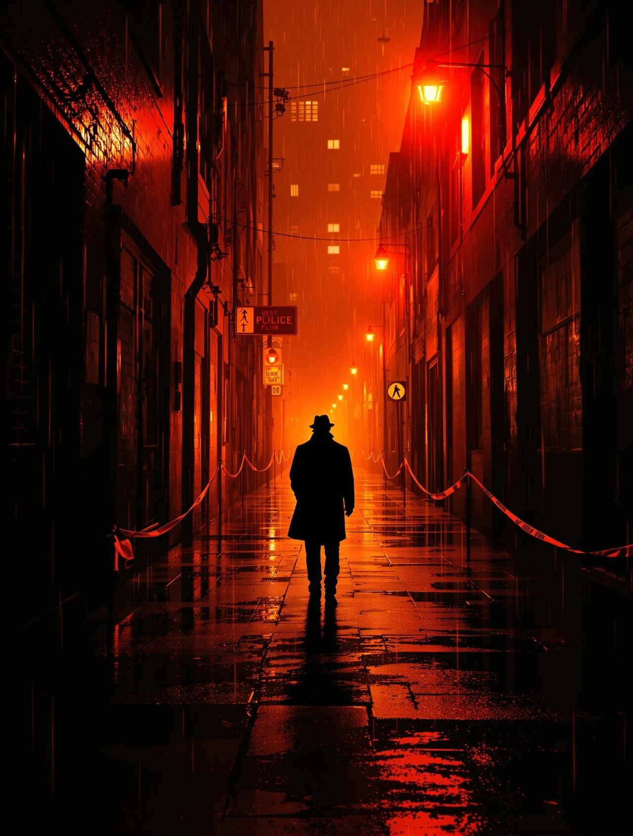 红尘影院犯罪悬疑《暗夜追凶》海报